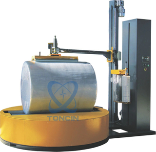 cylindrical Stretch Film Wrapping Packaging Machine 