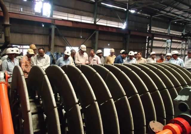 India-Ceramic-Disc-Filter-for-Magnetite-Iron-ore-Concentration-in-Jindal-Saw-Bhilwara-Site