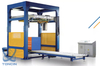 Customized Pre Stretch 300% Vertical ring wrapping machine