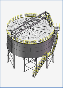 Toncin Gravity Sludge Thickener Tank