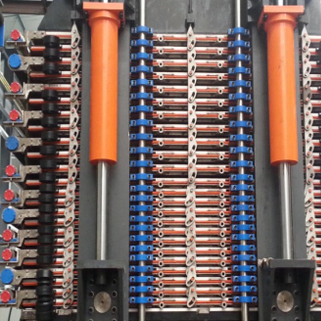 Close-up of Vertical Filter Press Components