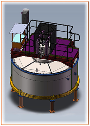 Mineral Processing GNZ Central Drive High Rate Thickener Tank Sedimentation Tank for Gold Mining