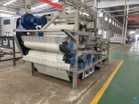 Toncin Belt Filter Press for Liquid Leaching Processes