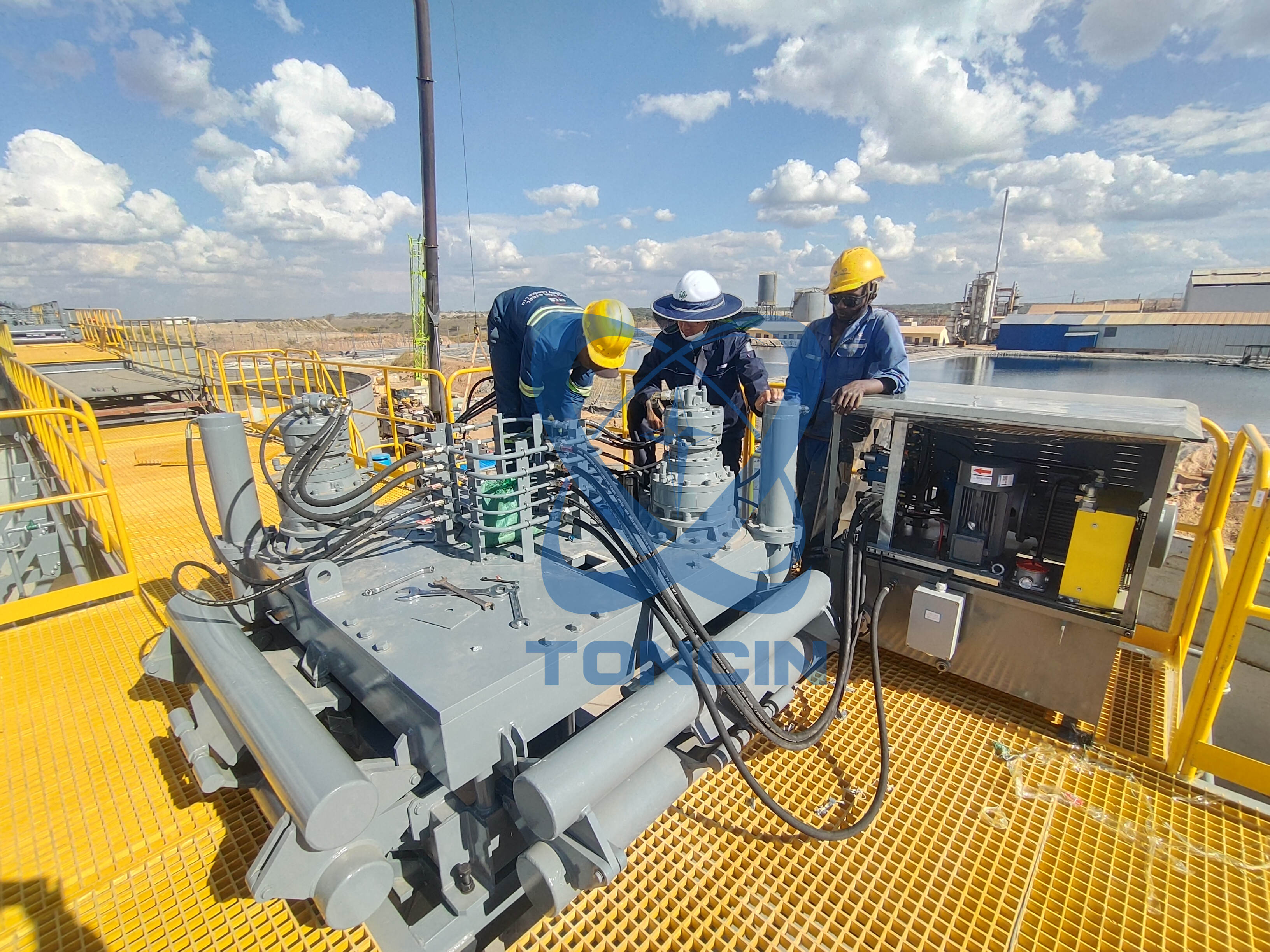 install thickener