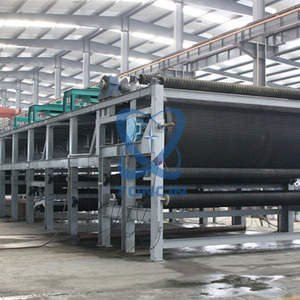 China Toncin FGD Gypsum Dehydration Rubber Belt Vacuum Filter 