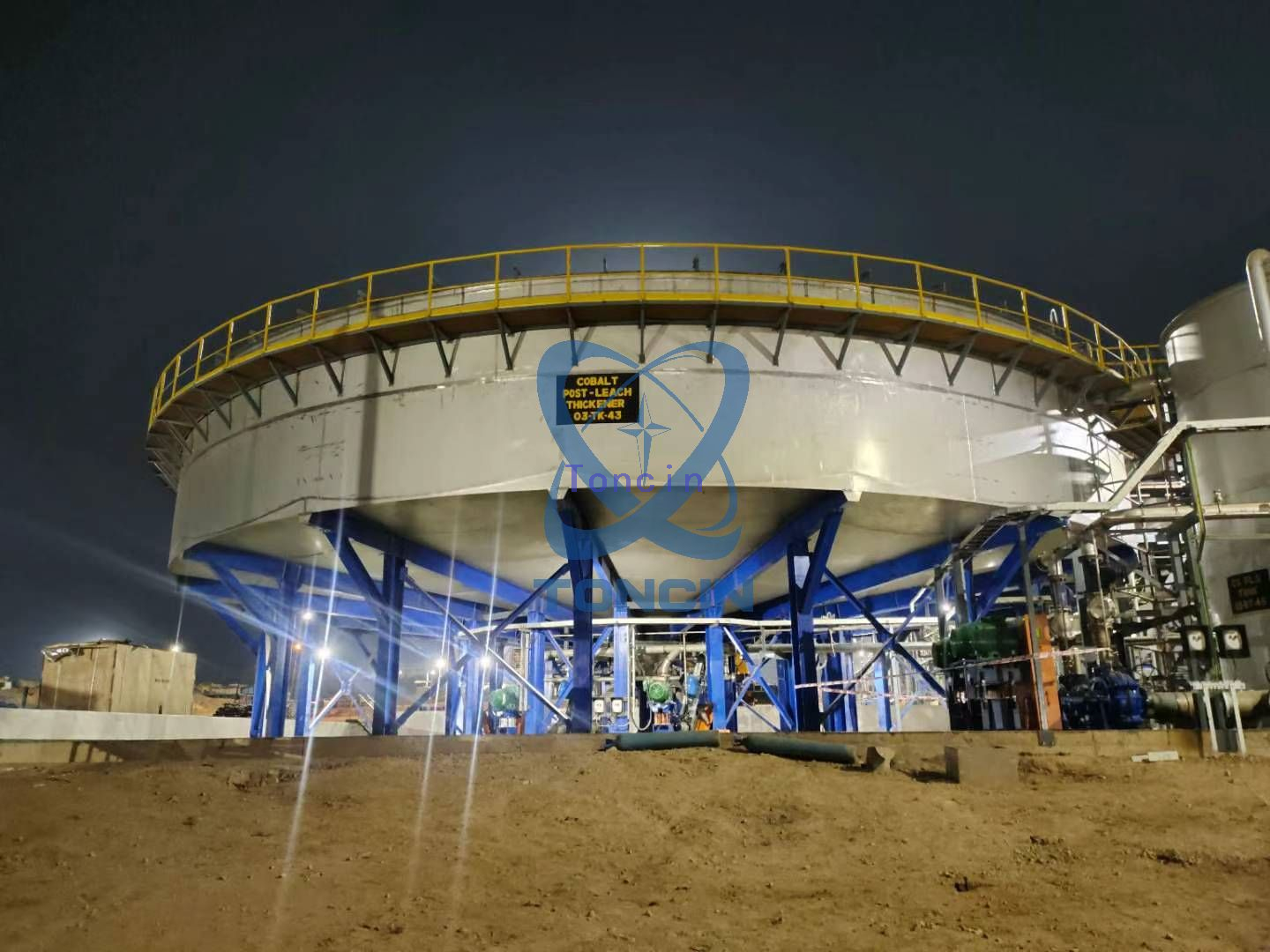 Toncin Professional Sludge Thickener Tank Design - Buy Thickener ...