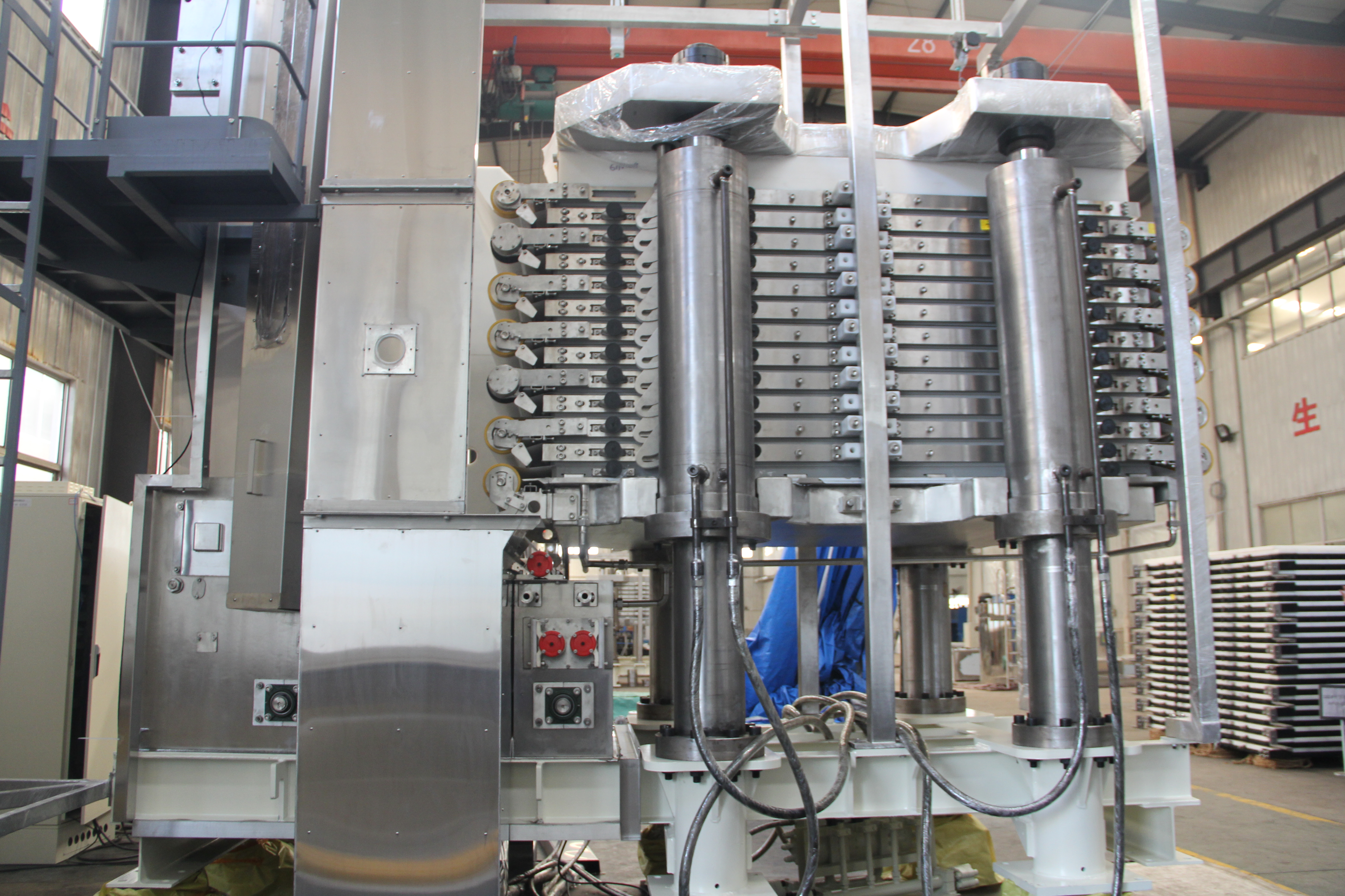 Toncin Industrial Hvpf Vertical Automatic Filter Press - Buy HVPF