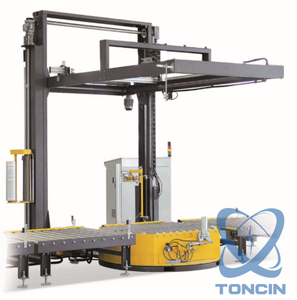 Wrapping Machine with Top Sheeter