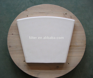Industries Use Aluminum Trioxide Filtering Ceramics Disc Plate for Filter