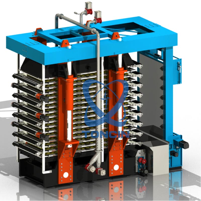 precision design vertical filter press
