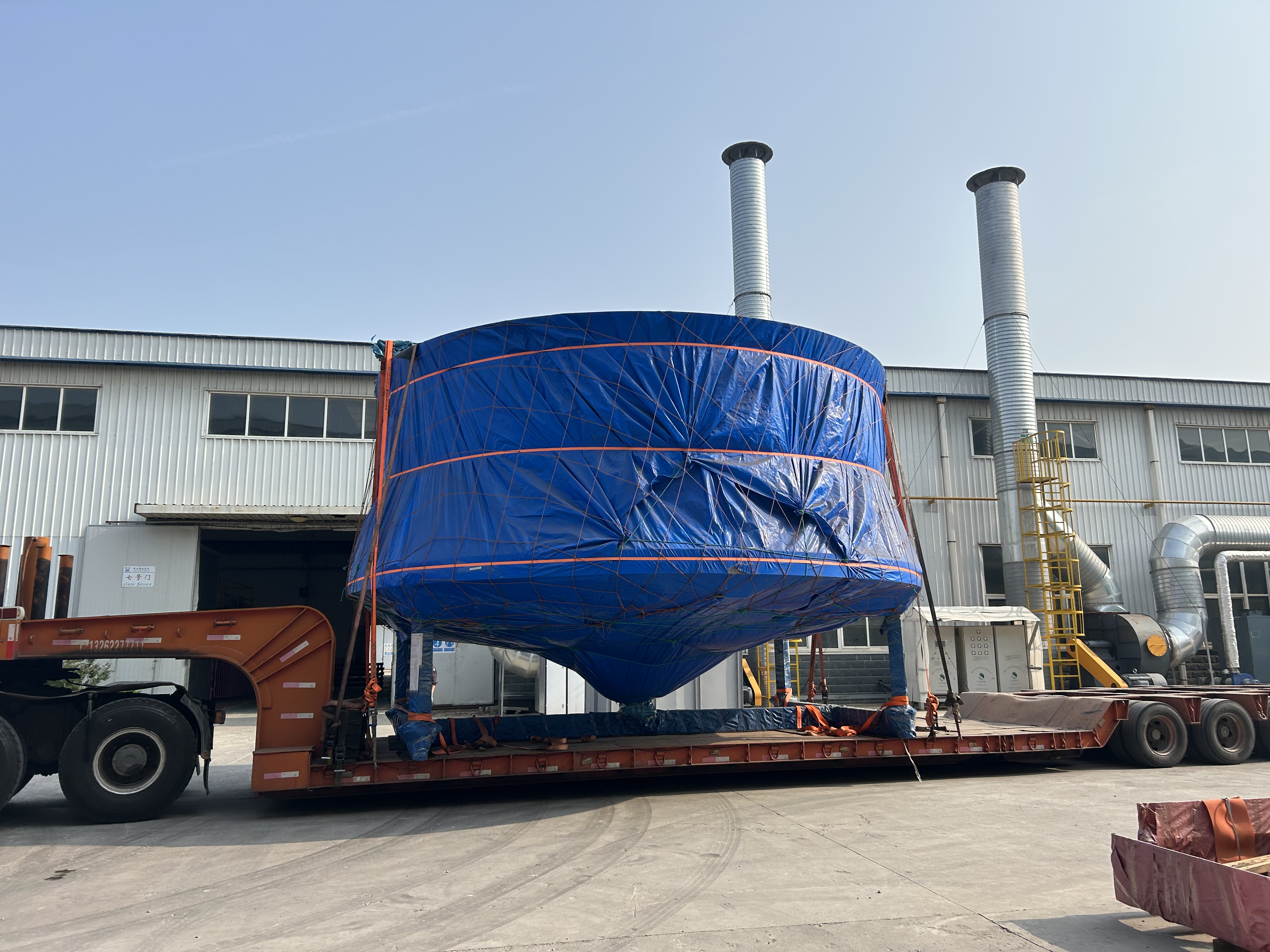 6 meter diameter thickener GNZ-6 successfully shipped from the factory to Australia