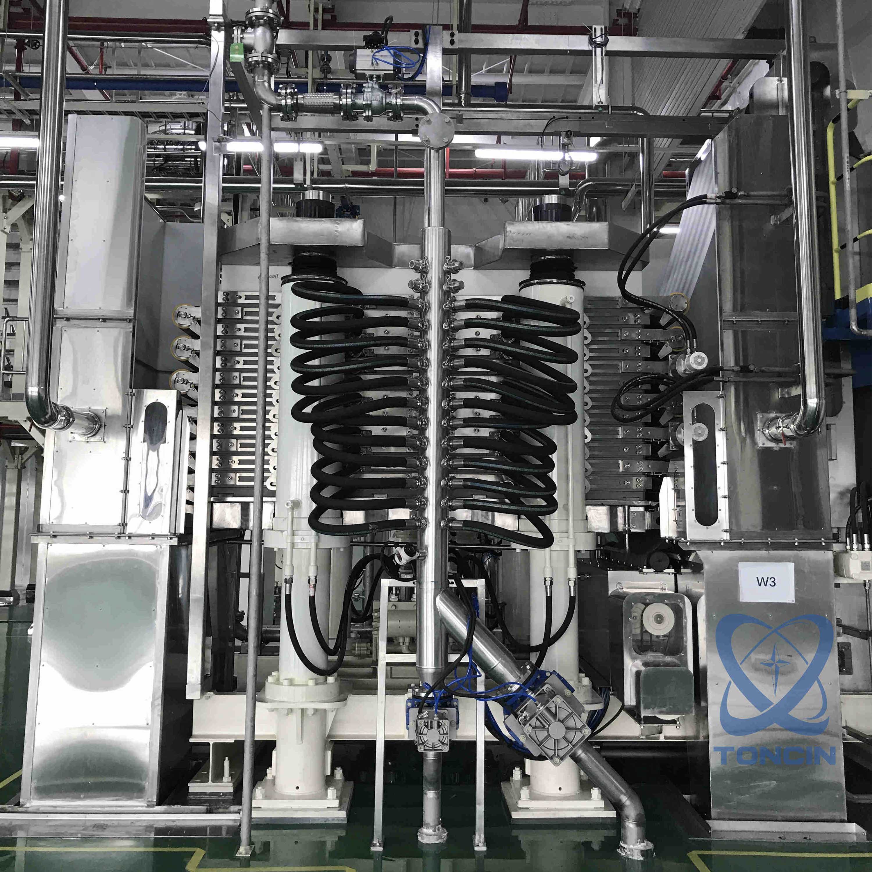 reduced labor requirement vertical filter press